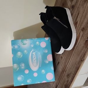 Soda Wedge Shoes
